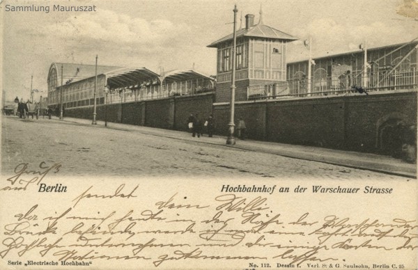U-Bahnhof Warschauer Brücke 1902