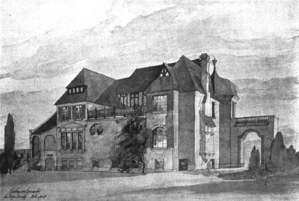 Alfred Grenander, Villa Baumbach