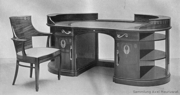 Alfred Grenander, Weltausstellung St. Louis, Schreibtisch und -stuhl